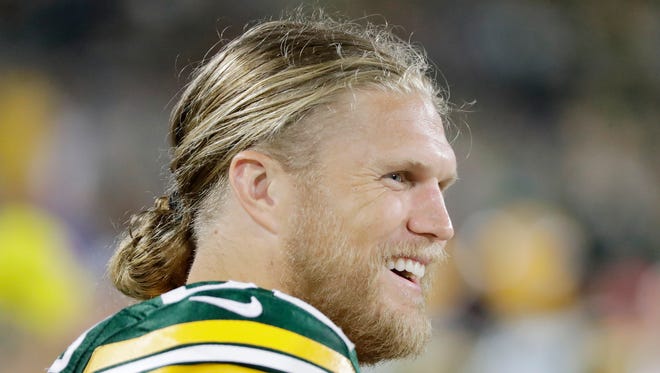 Green Bay Packers linebacker Clay Matthews (52) during an NFL preseason game at Lambeau Field on Thursday, August 16, 2018 in Green Bay, Wis.