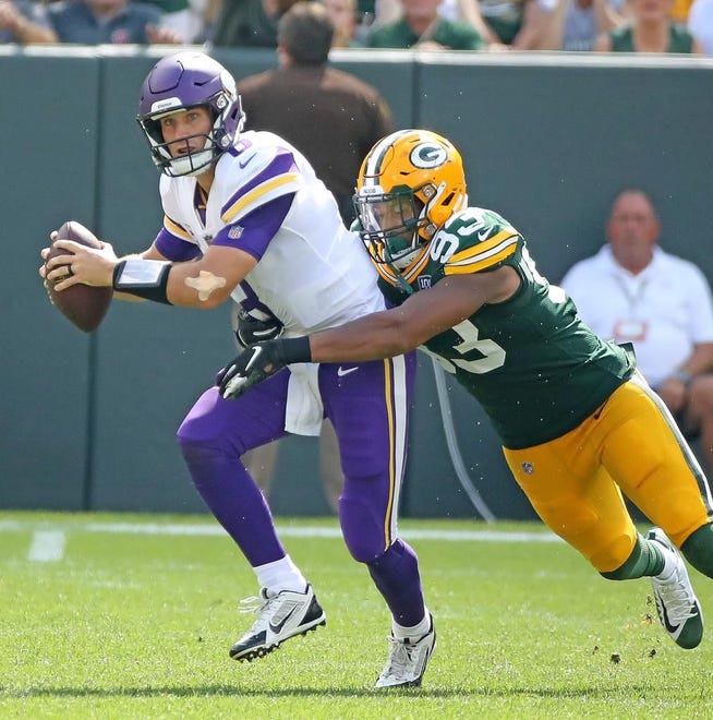 Week 2: Vikings at Packers, noon CT Sunday, Sept. 15, Lambeau Field (Fox)
