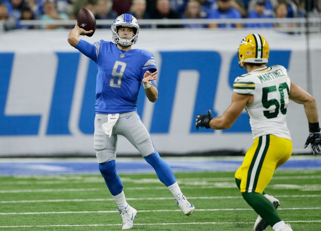 Week 17: Packers at Lions, noon CT Sunday, Dec. 29, Ford Field (Fox)